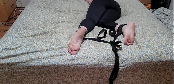  bondage tied teen feet tickled
